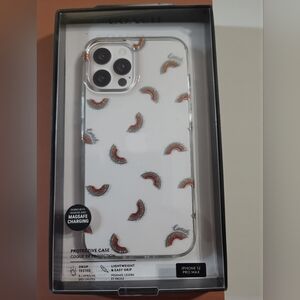 Coach Clear Case with Rainbow Design for iPhone12 ProMax New In Box